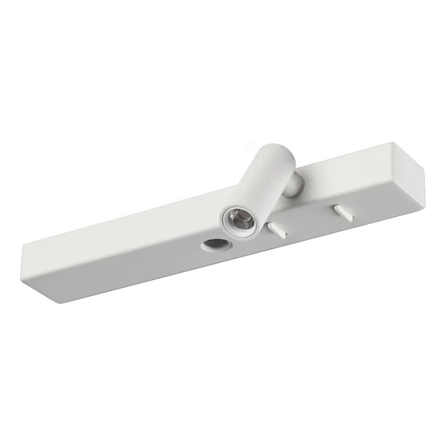 Ideal Lux - Iluminação de parede LED BONNE 2xLED/6,5W/230V CRI 90 branco