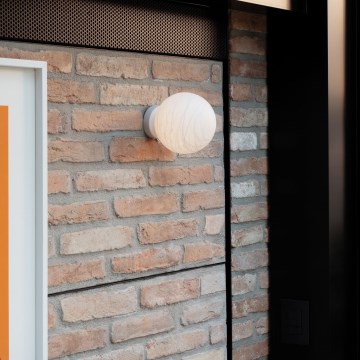Ideal Lux - Iluminação de parede LED CARTA 1xG9/3W/230V diâmetro 10 cm branco