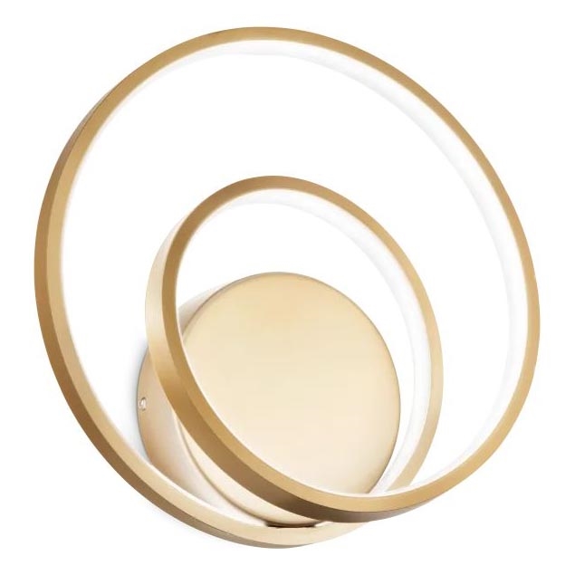 Ideal Lux - Iluminação de parede LED com regulação OZ LED/28W/230V CRI 90 dourado
