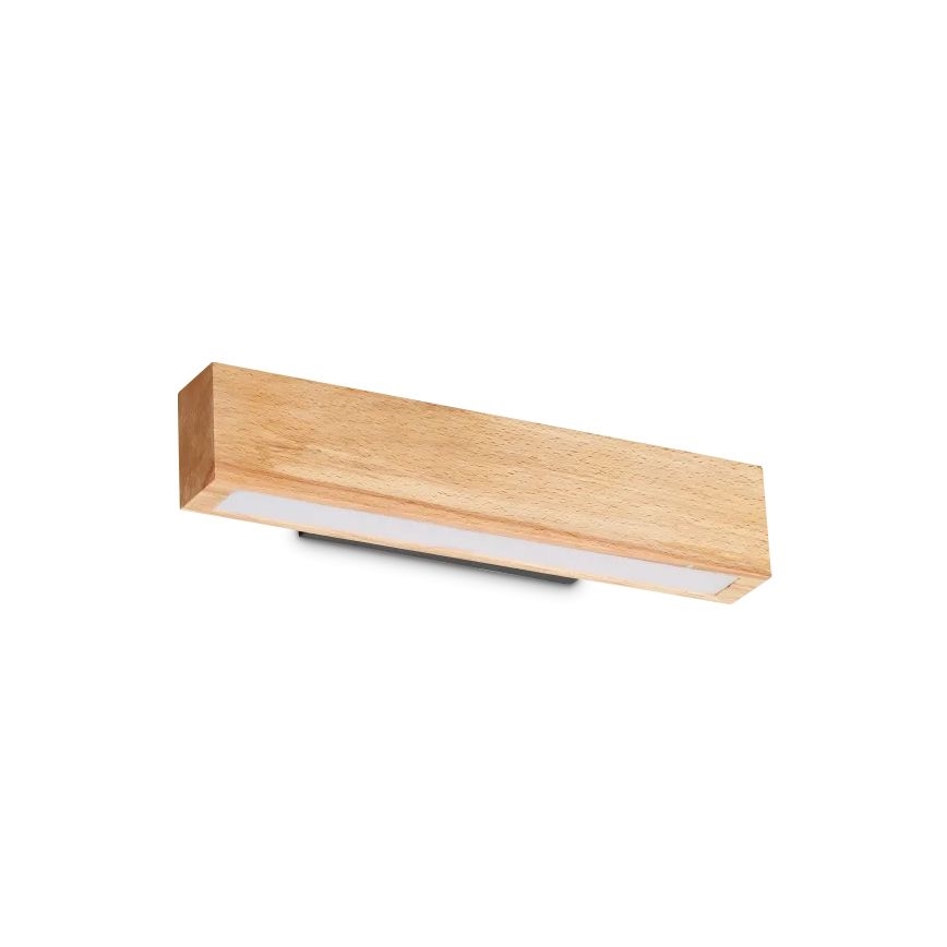Ideal Lux - Iluminação de parede LED CRAFT LED/12W/230V CRI 90 faia