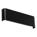 Ideal Lux - Iluminação de parede LED DELTA LED/10W/230V 4000K 30 cm CRI 90 preto