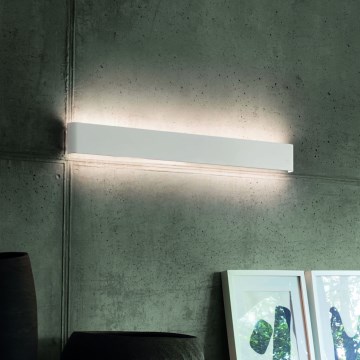 Ideal Lux - Iluminação de parede LED DELTA LED/30W/230V 3000K 83 cm CRI 90 branco