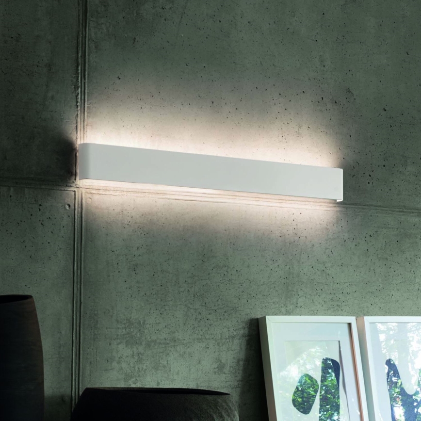 Ideal Lux - Iluminação de parede LED DELTA LED/30W/230V 3000K 83 cm CRI 90 branco