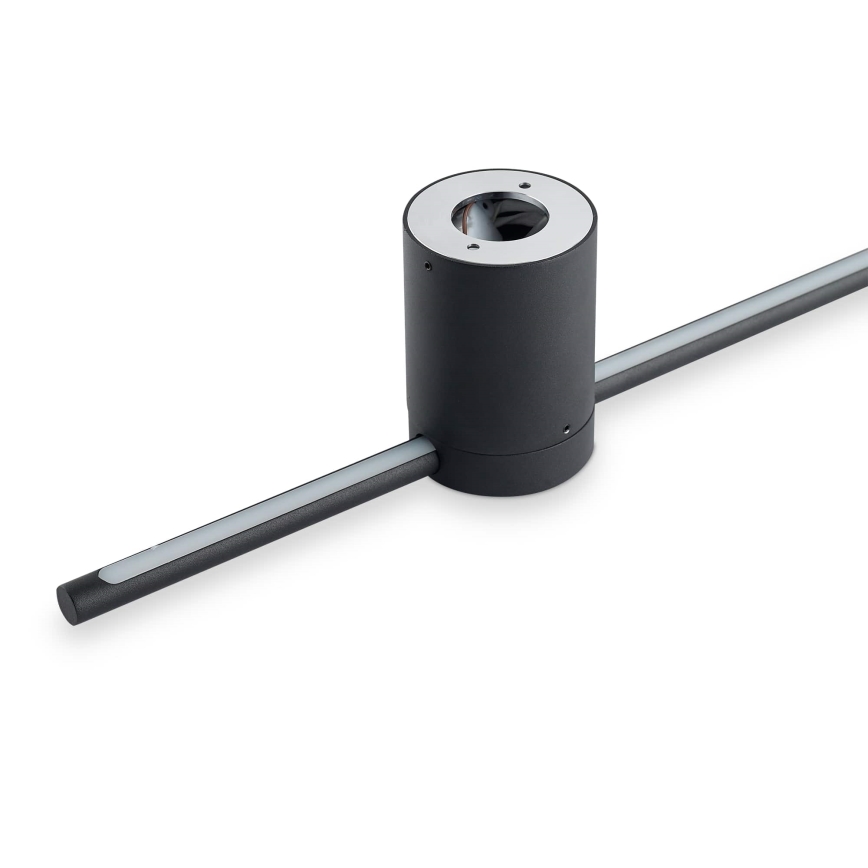 Ideal Lux - Iluminação de parede LED ESSENCE LED/12W/230V 3000K 70 cm CRI 90 preto