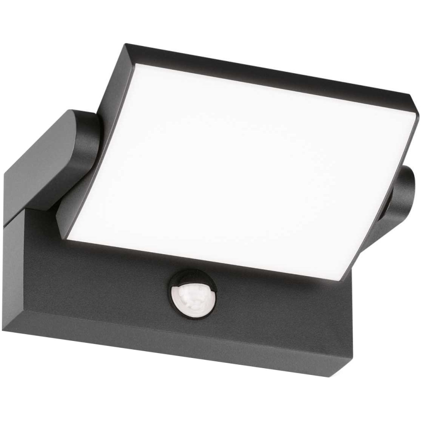 Ideal Lux - Iluminação de parede LED exterior com sensor SWIPE LED/21W/230V CRI 90 IP54 antracite