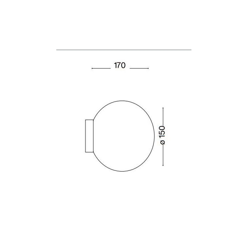 Ideal Lux - Iluminação de parede LED MAPA 1xG9/15W/230V