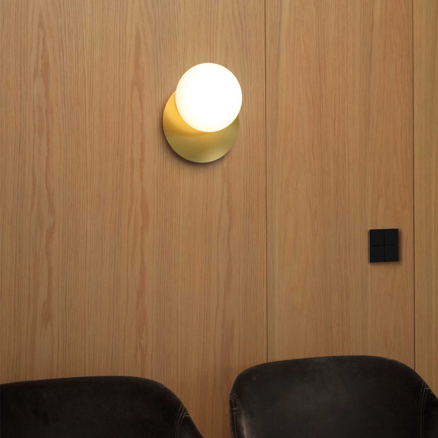 Ideal Lux - Iluminação de parede LED NINFEA 1xGX53/9W/230V dourado
