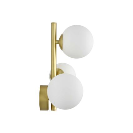 Ideal Lux - Iluminação de parede LED PERLAGE 3xG9/3W/230V dourado/branco