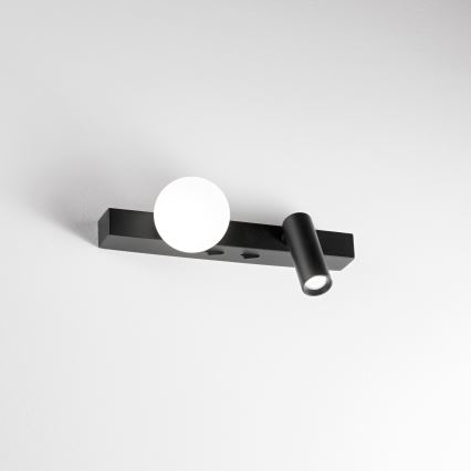 Ideal Lux - Iluminação de parede LED PING PONG 2xLED/3W/230V CRI 90 preto