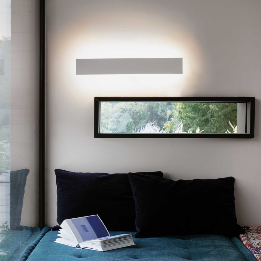 Ideal Lux - Iluminação de parede LED ZIG ZAG LED/23W/230V 53 cm CRI 90 branco