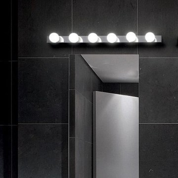 Ideal Lux - Iluminação de parede PRIVE 6xE14/40W/230V cromado brilhante
