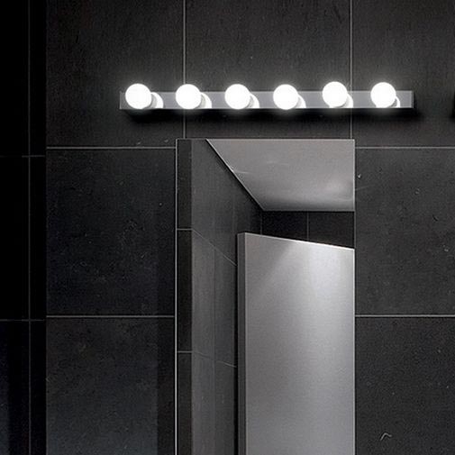 Ideal Lux - Iluminação de parede PRIVE 6xE14/40W/230V cromado brilhante