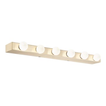Ideal Lux - Iluminação de parede PRIVE 6xE14/40W/230V latão