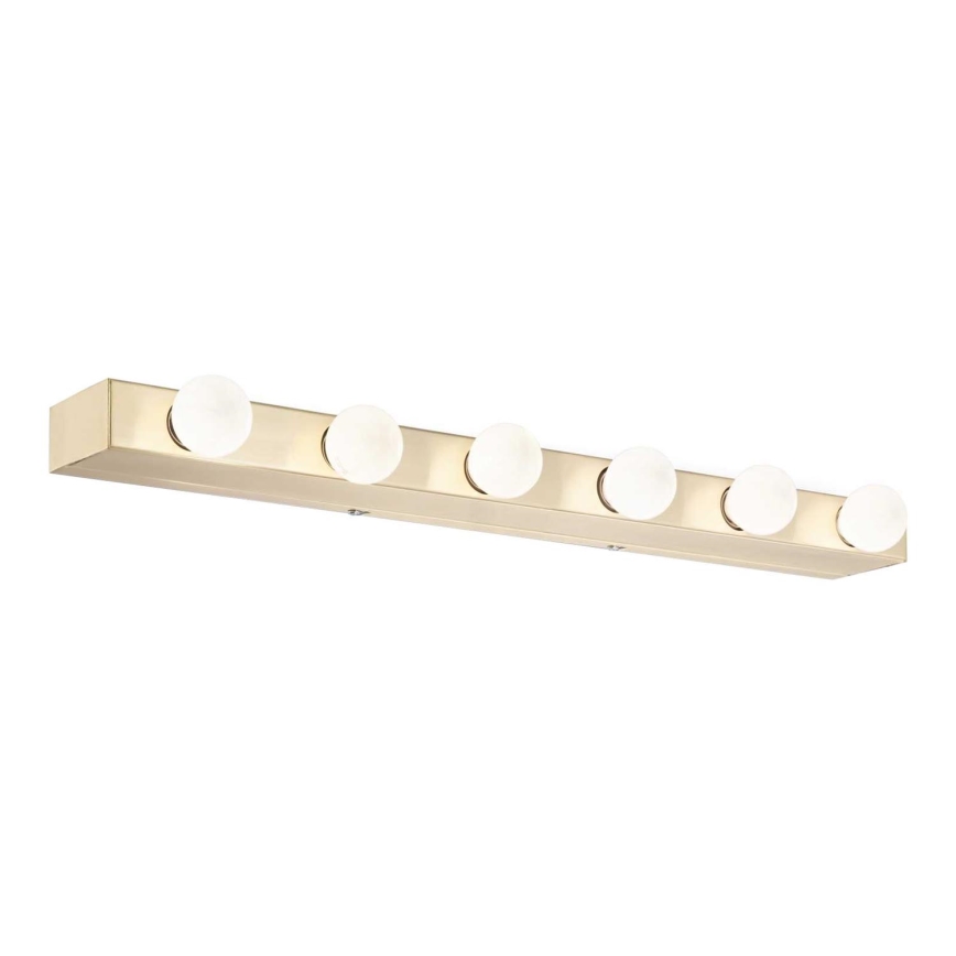 Ideal Lux - Iluminação de parede PRIVE 6xE14/40W/230V latão