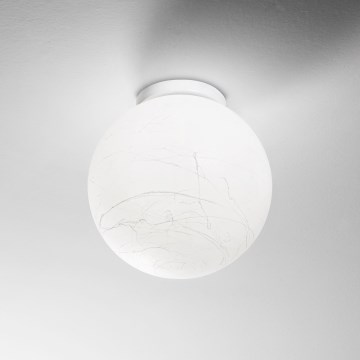 Ideal Lux - Iluminação de teto CARTA 1xE27/25W/230V diâmetro 30 cm branco