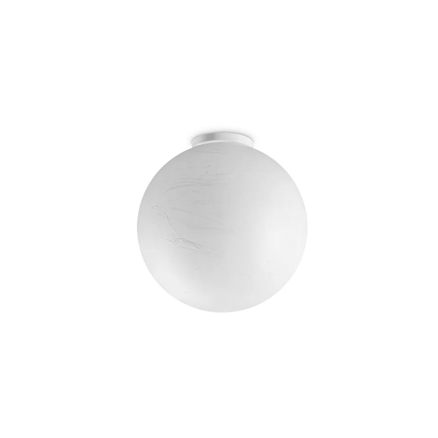 Ideal Lux - Iluminação de teto CARTA 1xE27/25W/230V diâmetro 30 cm branco