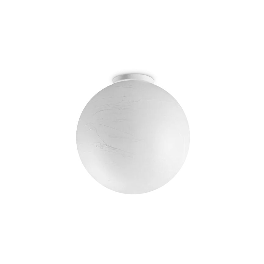 Ideal Lux - Iluminação de teto CARTA 1xE27/25W/230V diâmetro 40 cm branco