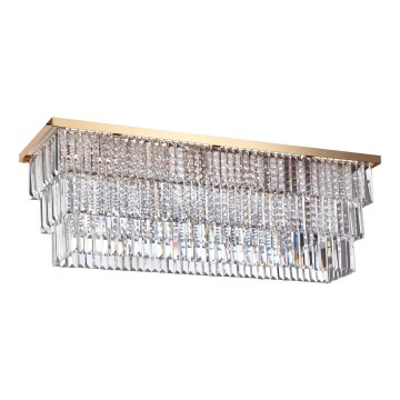 Ideal Lux – Iluminação de teto de cristal MARTINEZ 8×E14/40W/230V