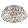 Ideal Lux - Iluminação de teto em cristal LED KING 3xG9/3W/230V diâmetro 25,5 cm cromado brilhante