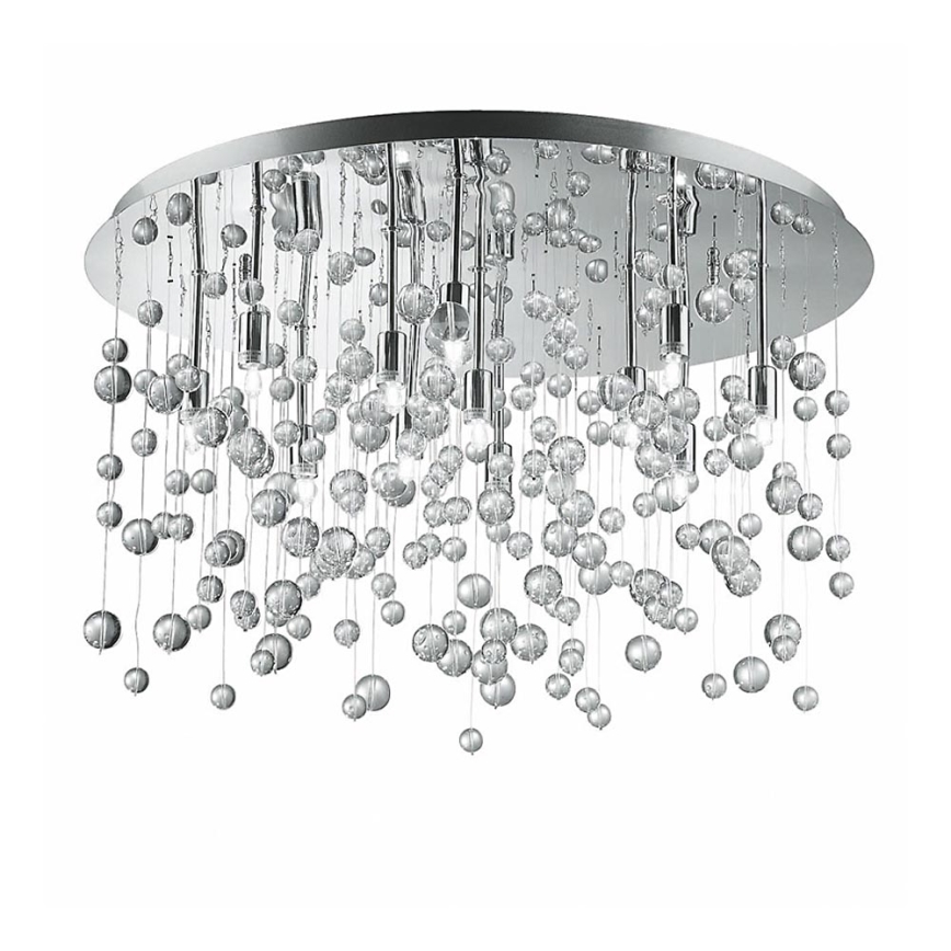 Ideal Lux - Iluminação de teto LED 12xG9/3W/230V diâmetro 63 cm cromado brilhante
