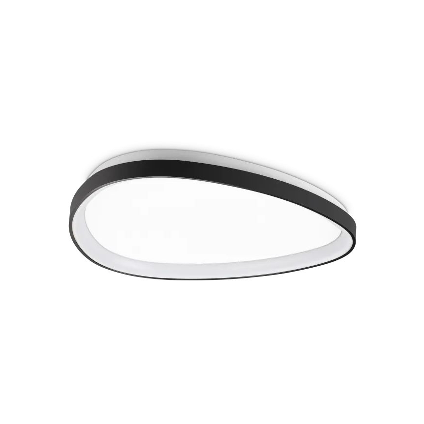 Ideal Lux - Iluminação de teto LED com regulação GEMINI LED/28W/230V diâmetro 61 cm CRI 90 preto