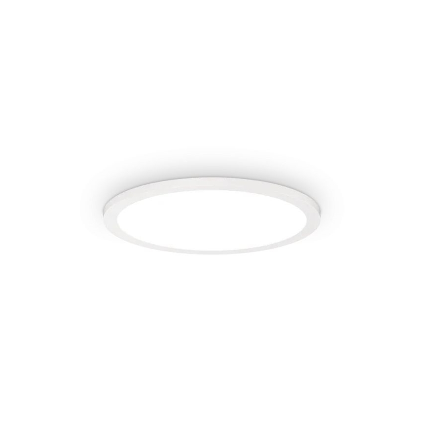 Ideal Lux - Iluminação de teto LED FLY LED/18W/230V 2700K diâmetro 35 cm CRI 90 IP40 branco