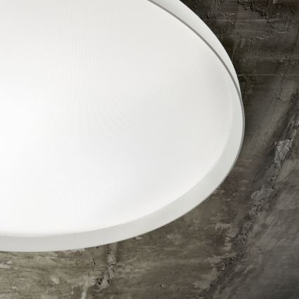 Ideal Lux - Iluminação de teto LED FLY LED/18W/230V 2700K diâmetro 35 cm CRI 90 IP40 branco