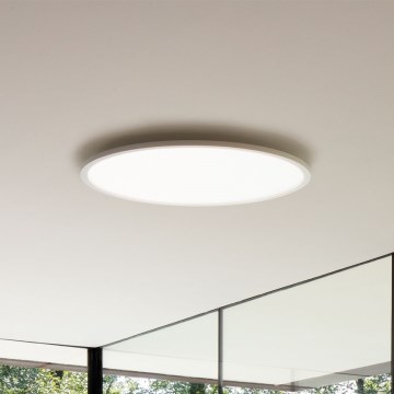 Ideal Lux - Iluminação de teto LED FLY LED/68W/230V 3000K diâmetro 90 cm CRI 90 IP40 branco