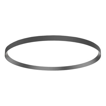 Ideal Lux - Iluminação de teto LED FLY LED/68W/230V 3000K diâmetro 90 cm CRI 90 IP40 preto