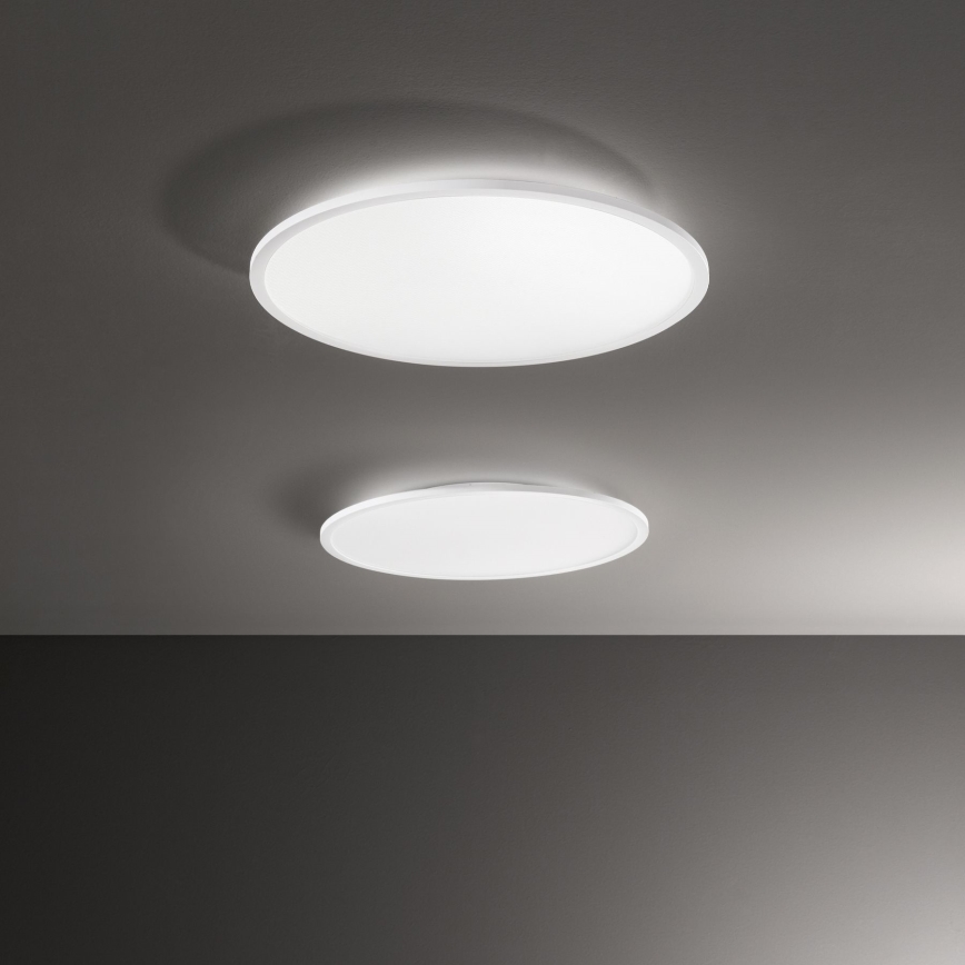 Ideal Lux - Iluminação de teto LED FLY LED/68W/230V 3000K diâmetro 90 cm CRI 90 IP40 branco