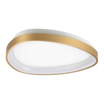 Ideal Lux - Iluminação de teto LED GEMINI LED/23W/230V diâmetro 42,5 cm CRI 90 dourado