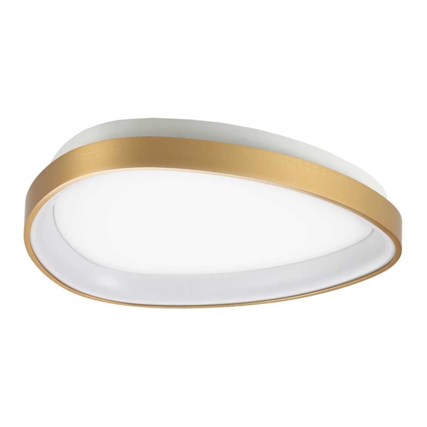 Ideal Lux - Iluminação de teto LED GEMINI LED/23W/230V diâmetro 42,5 cm CRI 90 dourado
