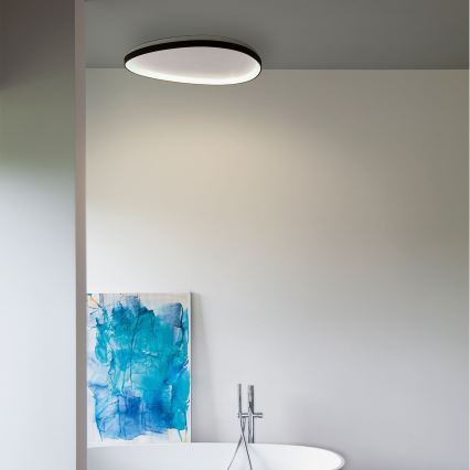 Ideal Lux - Iluminação de teto LED GEMINI LED/42W/230V diâmetro 81 cm CRI 90 preto