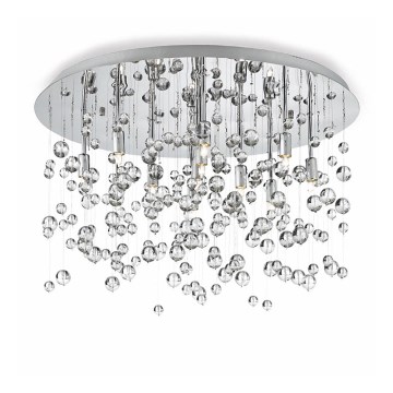 Ideal Lux - Iluminação de teto LED NEVE 8xG9/3W/230V diâmetro 40,5 cm cromado brilhante