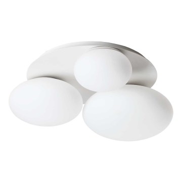 Ideal Lux - Iluminação de teto LED NINFEA 3xGX53/9W/230V branco