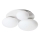 Ideal Lux - Iluminação de teto LED NINFEA 3xGX53/9W/230V branco