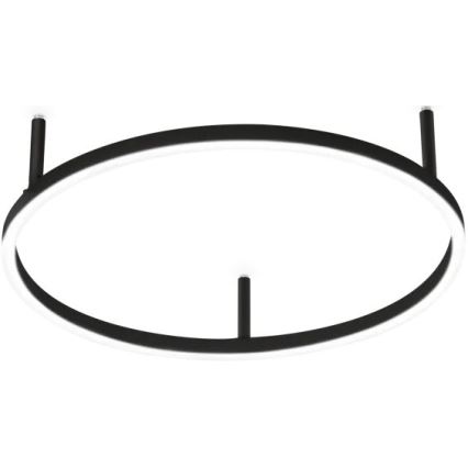 Ideal Lux - Iluminação de teto LED ORACLE SLIM LED/29W/230V 2700K diâmetro 50 cm preto