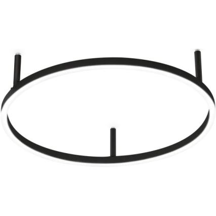 Ideal Lux - Iluminação de teto LED ORACLE SLIM LED/29W/230V 4000K diâmetro 50 cm preto