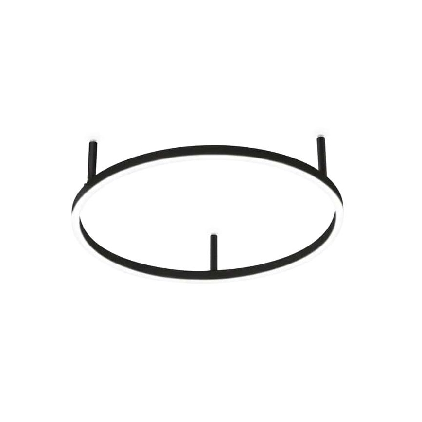 Ideal Lux - Iluminação de teto LED ORACLE SLIM LED/32W/230V 3000K diâmetro 50 cm preto