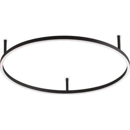 Ideal Lux - Iluminação de teto LED ORACLE SLIM LED/37W/230V 2700K diâmetro 70 cm preto