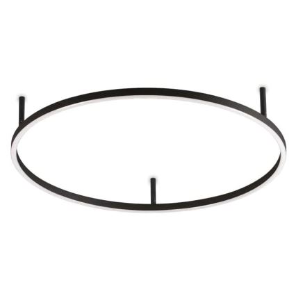 Ideal Lux - Iluminação de teto LED ORACLE SLIM LED/38W/230V 3000K diâmetro 70 cm preto