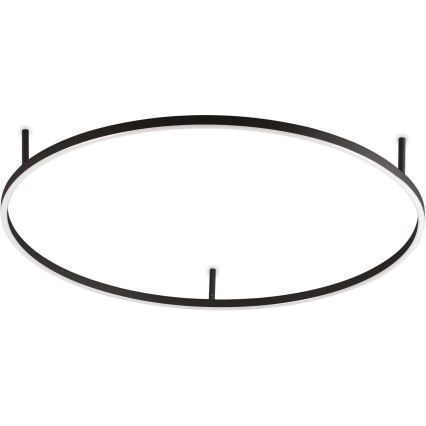 Ideal Lux - Iluminação de teto LED ORACLE SLIM LED/55W/230V 3000K diâmetro 90 cm preto