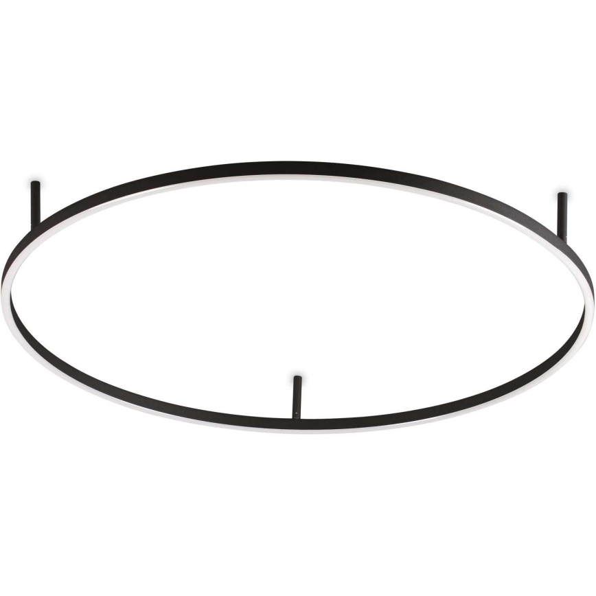 Ideal Lux - Iluminação de teto LED ORACLE SLIM LED/55W/230V 3000K diâmetro 90 cm preto