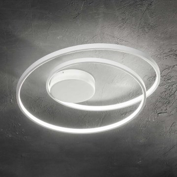 Ideal Lux - Iluminação de teto LED OZ LED/47W/230V diâmetro 60 cm CRI 90 branco