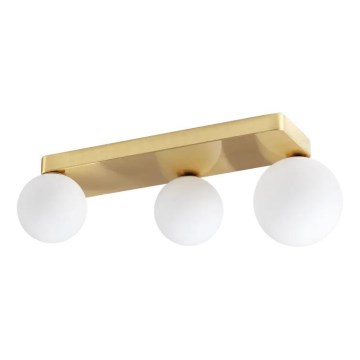 Ideal Lux - Iluminação de teto LED PENTA 3xG9/3W/230V dourado