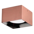 Ideal Lux - Iluminação de teto LED SPIKE 1xGX53/9W/230V cobre