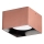 Ideal Lux - Iluminação de teto LED SPIKE 1xGX53/9W/230V cobre