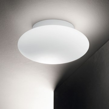 Ideal Lux - Iluminação de teto para casa de banho BUBBLE 1xE27/60W/230V diâmetro 33,5 cm IP44 branco