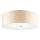 Ideal Lux - Iluminação de teto WOODY 4xE27/60W/230V diâmetro 50 cm bege