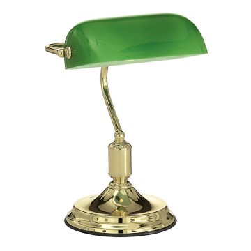 Ideal Lux - Lâmpada de mesa 1xE27/60W/230V bronze